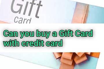 Can you buy gift card with a credit card